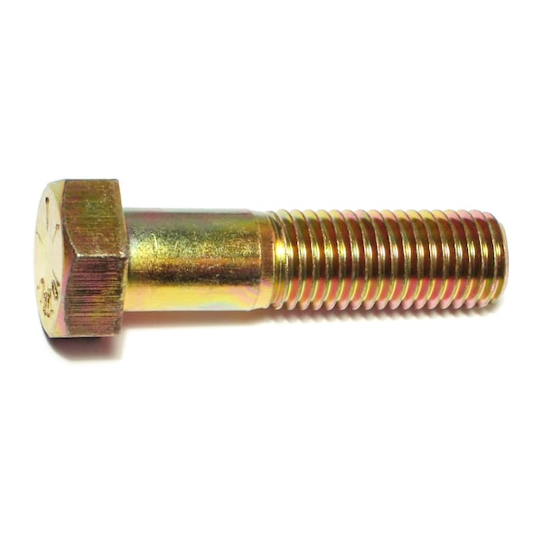 Midwest Fastener Grade 8, 3/4"-10 Hex Head Cap Screw, Zinc Yellow Steel, 3 in L, 3 PK 70464 - main